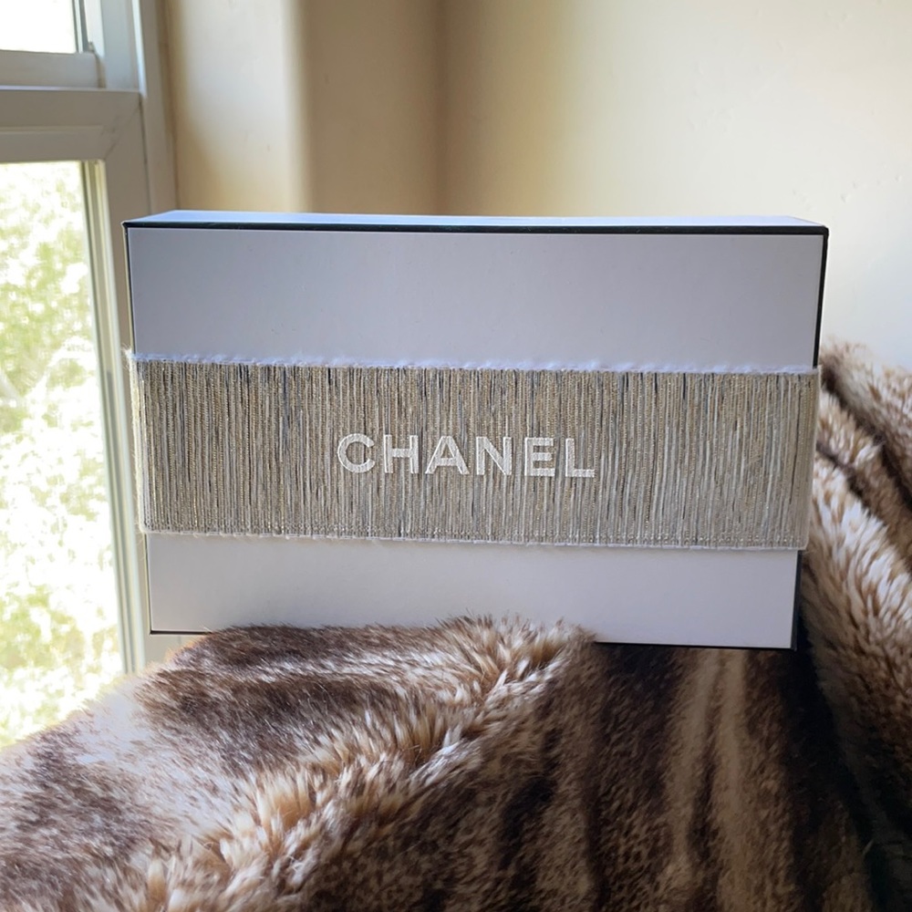 Chanel Gift Box with ribbon